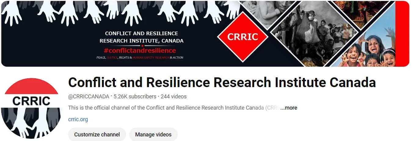 CRRIC YouTube Channel
